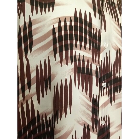 Vintage Bassiri Limited Collection Men's Short Sleeve Button Down Shirt XL T53 - Picture 2 of 5